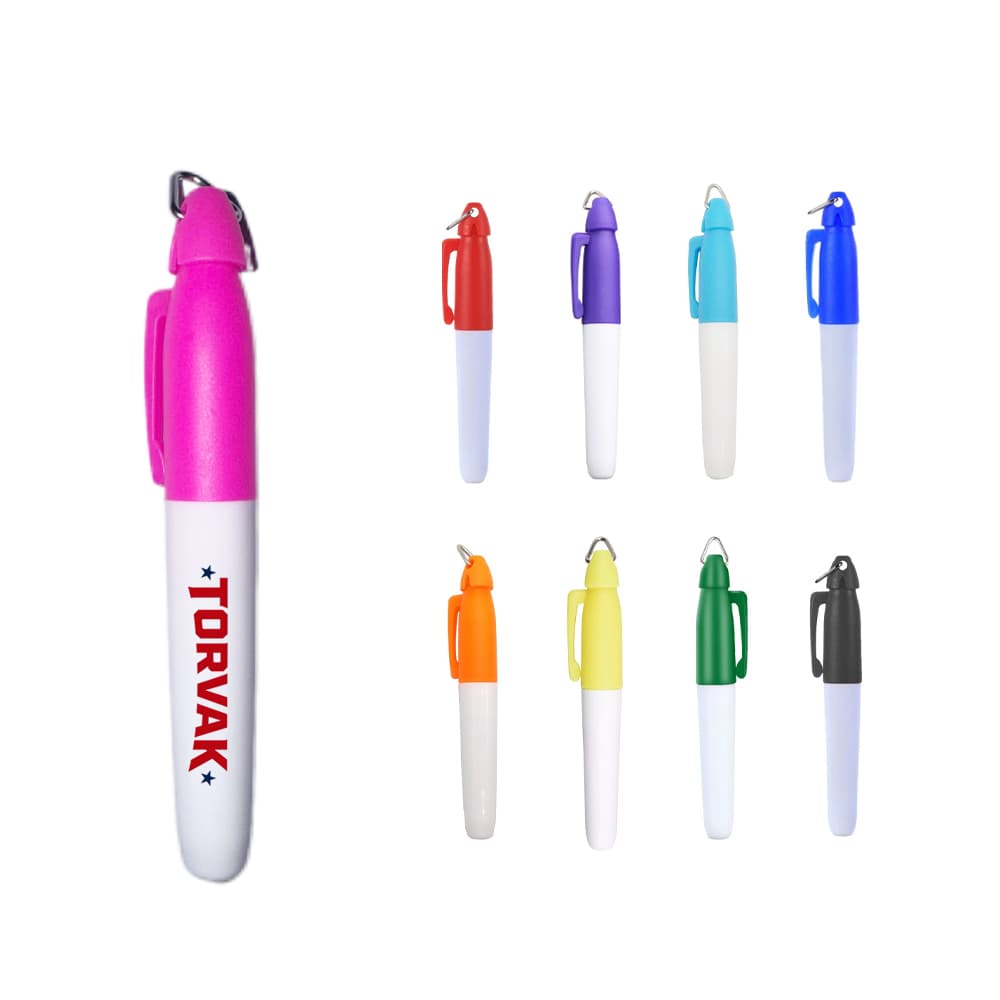 Keychain-Clip Mini Permanent Markers