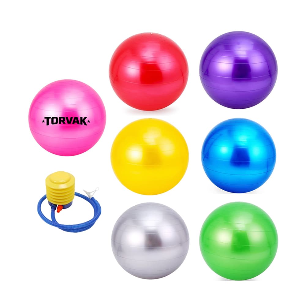 Fitness Yoga Ball w/ Pump