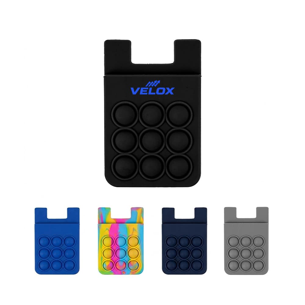 Silicone Popper Phone Wallet