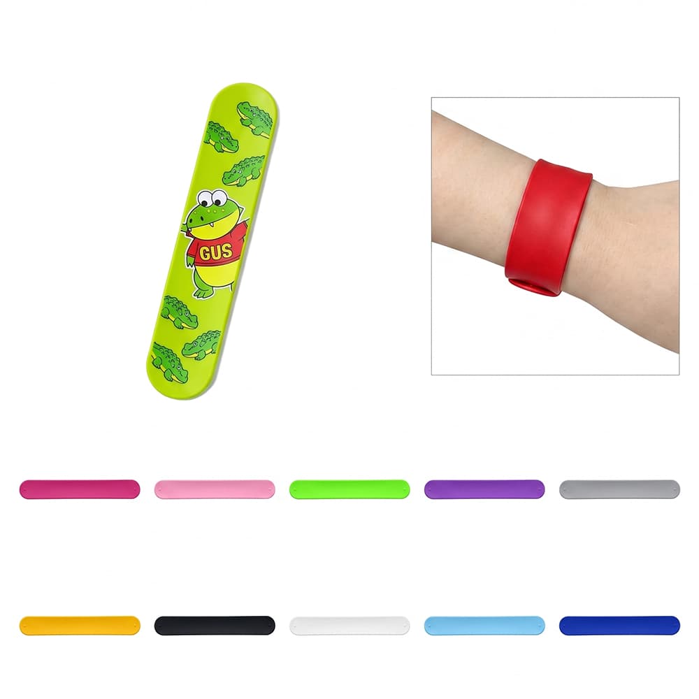Snap Silicone Slap Bracelet