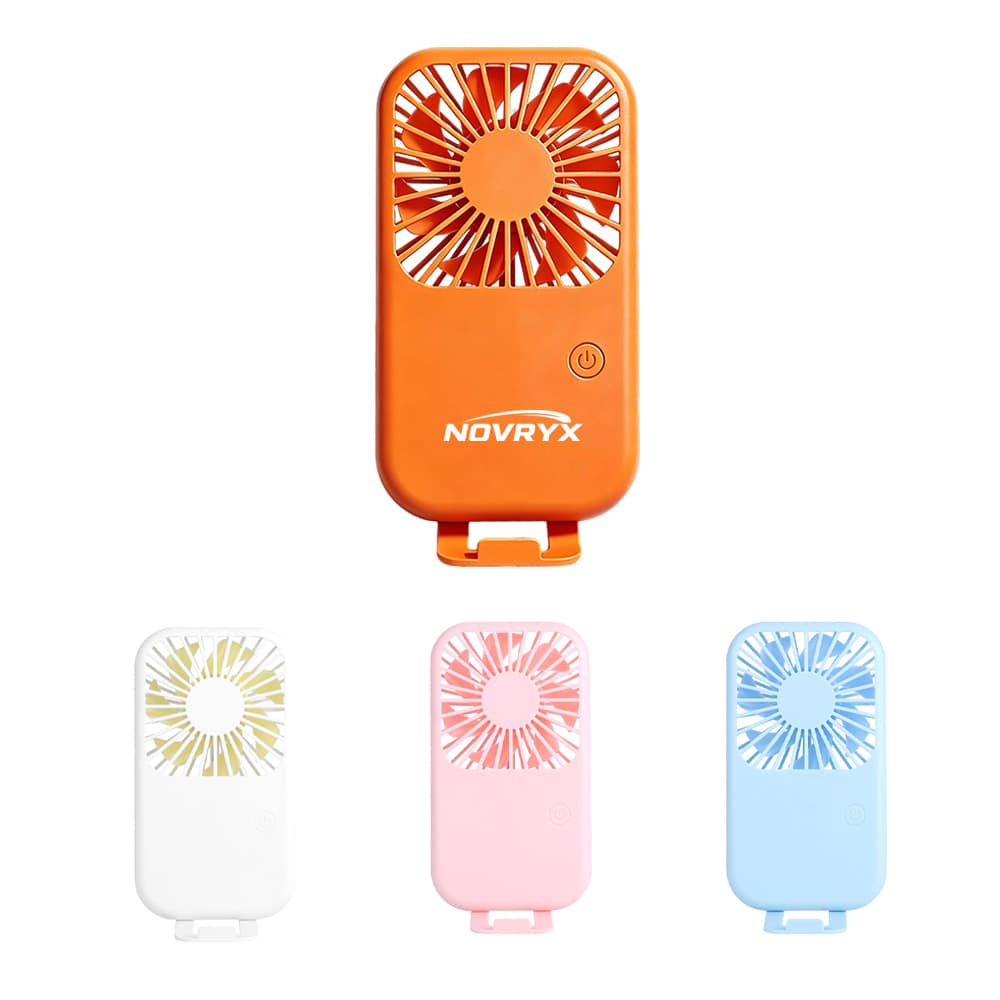 Cordless Handheld Mini Fan w/ USB Charging