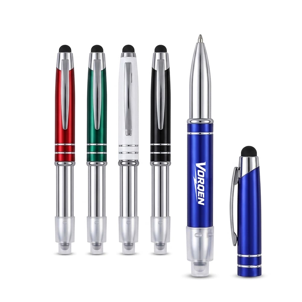Metal Stylus Pen & Flashlight
