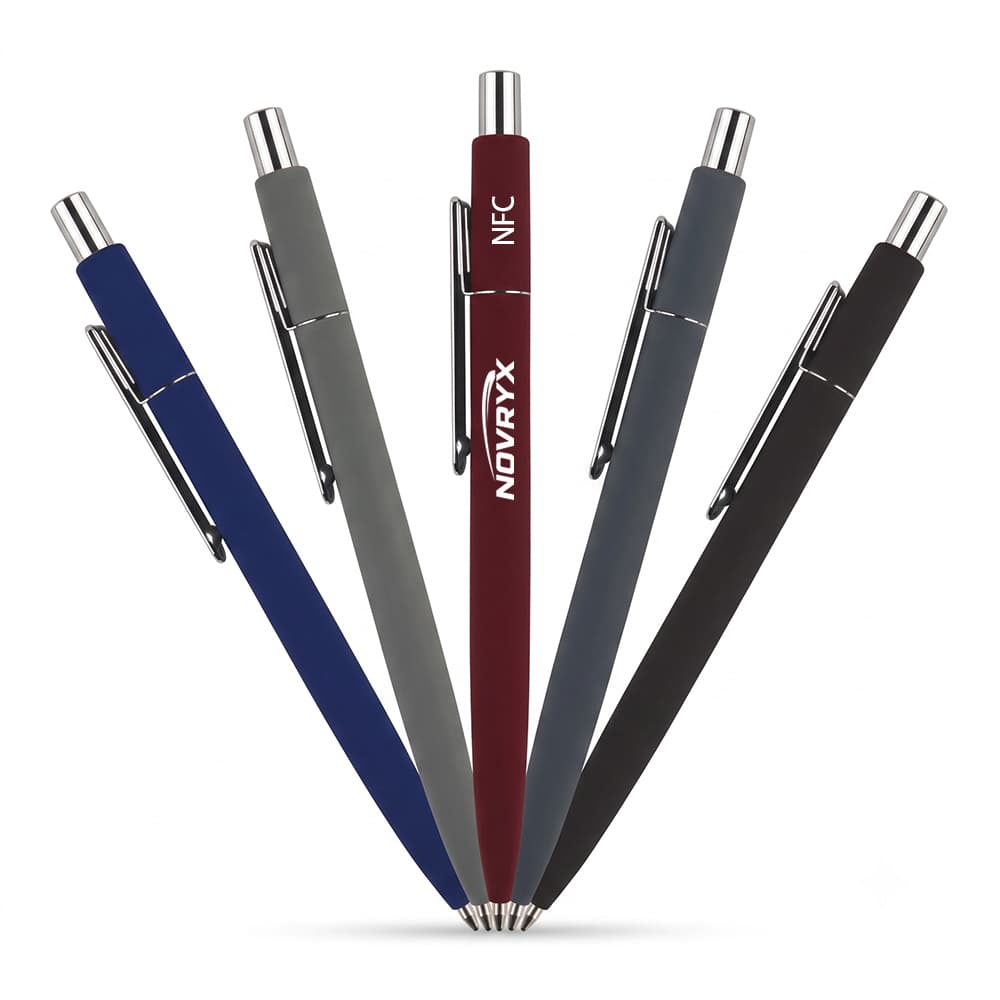 Aluminum NFC Retractable Gel Pen