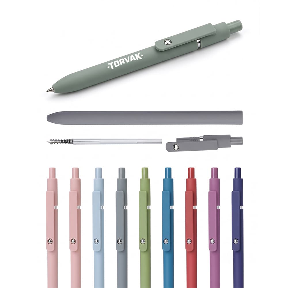 Plastic Click-Action Ballpoint Pen