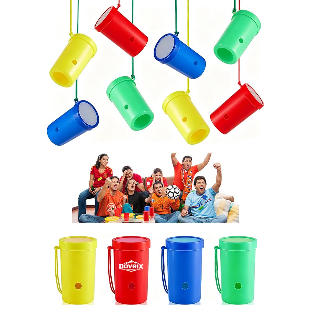 Compact Handheld Cheering Horn w/ Lanyard