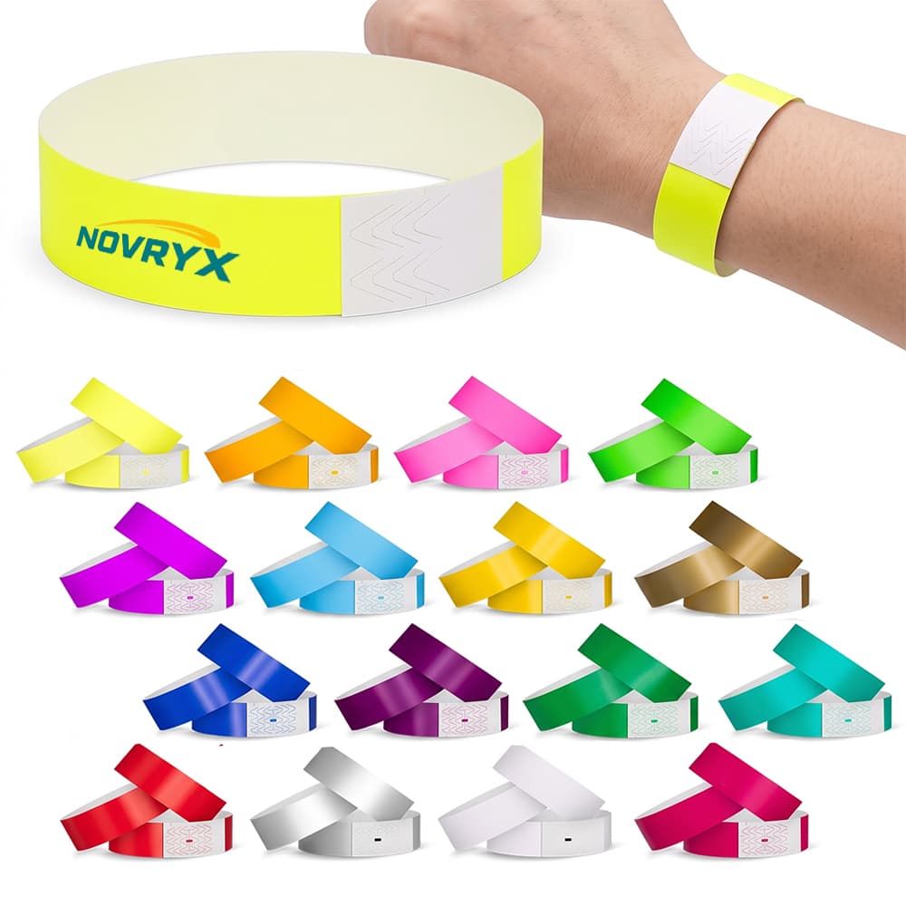 Tear-Resistant Tyvek Event Wristbands