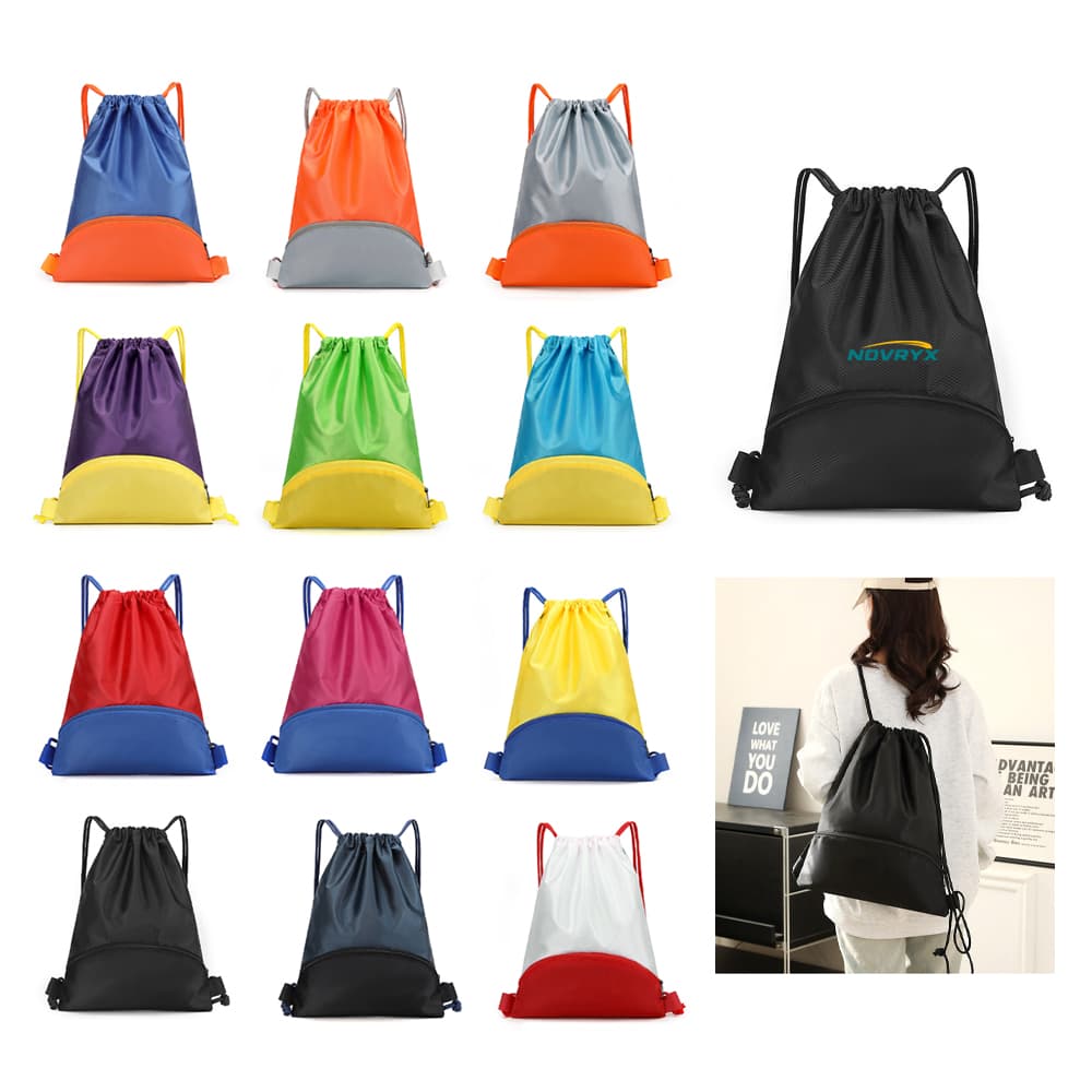 Waterproof Basketball Drawstring Backpack