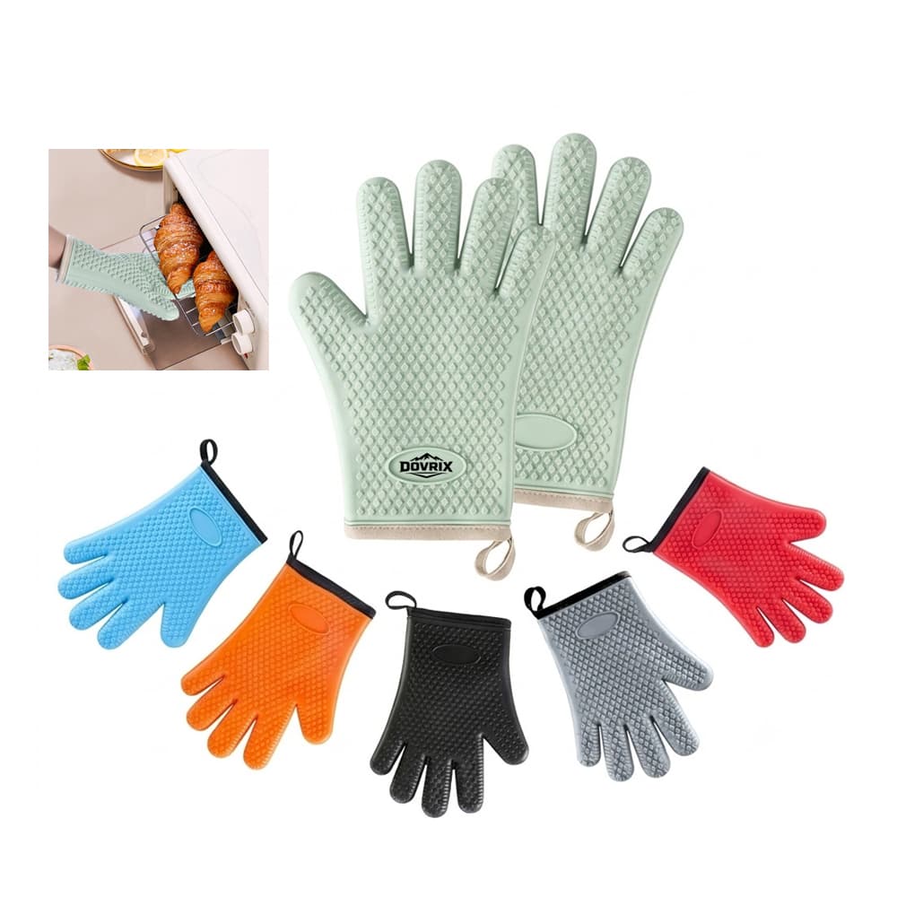 Heat Resistant Silicone Oven Mitts