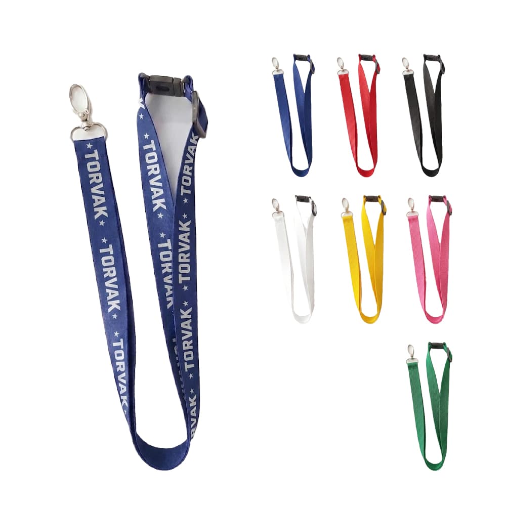 Detachable Polyester Breakaway Lanyards
