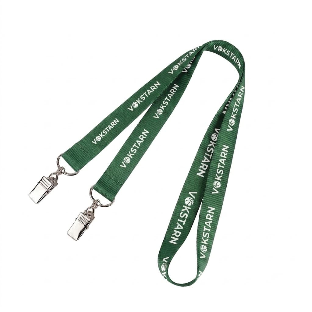 Open Ended Polyester Lanyard w/ Dual Clips gallery 7