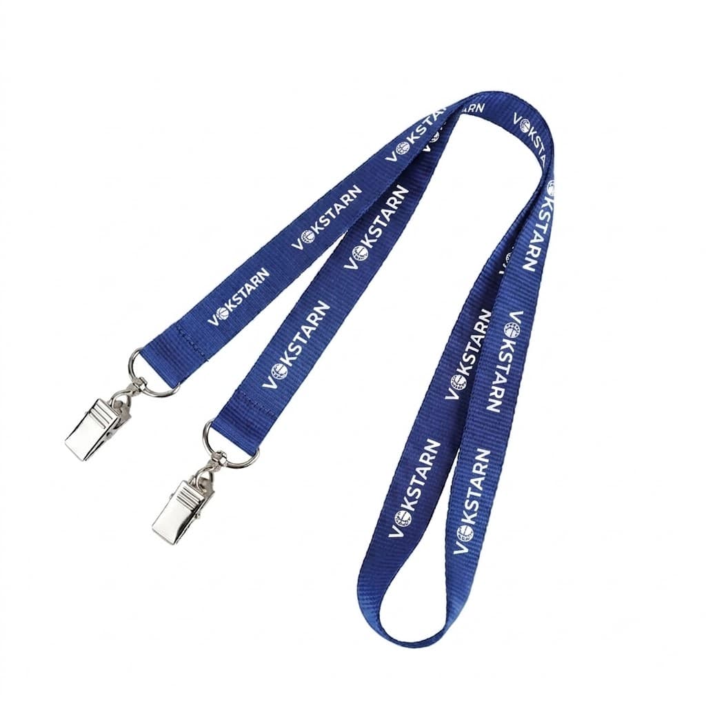 Open Ended Polyester Lanyard w/ Dual Clips gallery 8