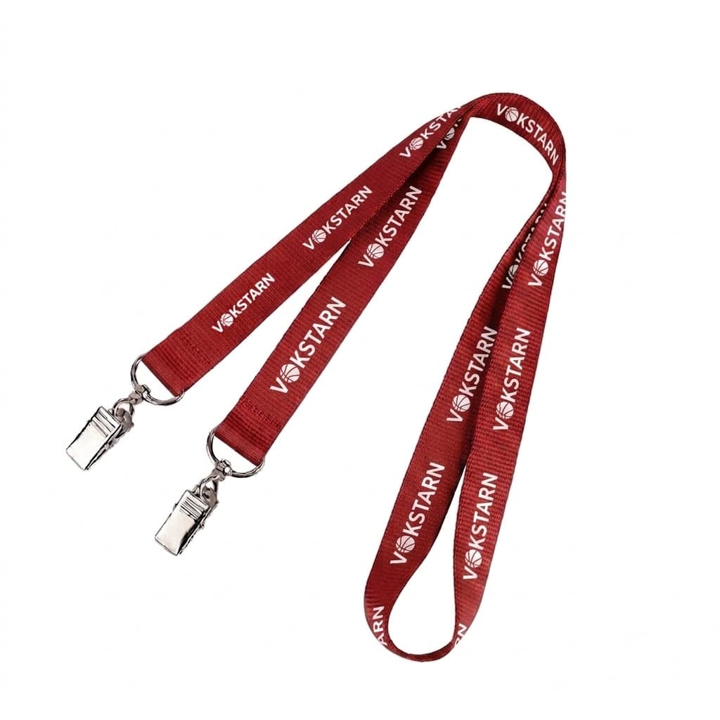 Open Ended Polyester Lanyard w/ Dual Clips gallery 5