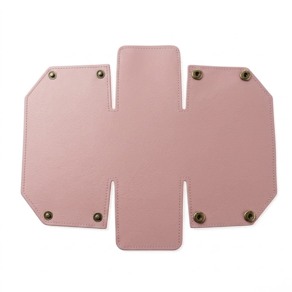 Foldable Faux Leather Pen Holder gallery 1