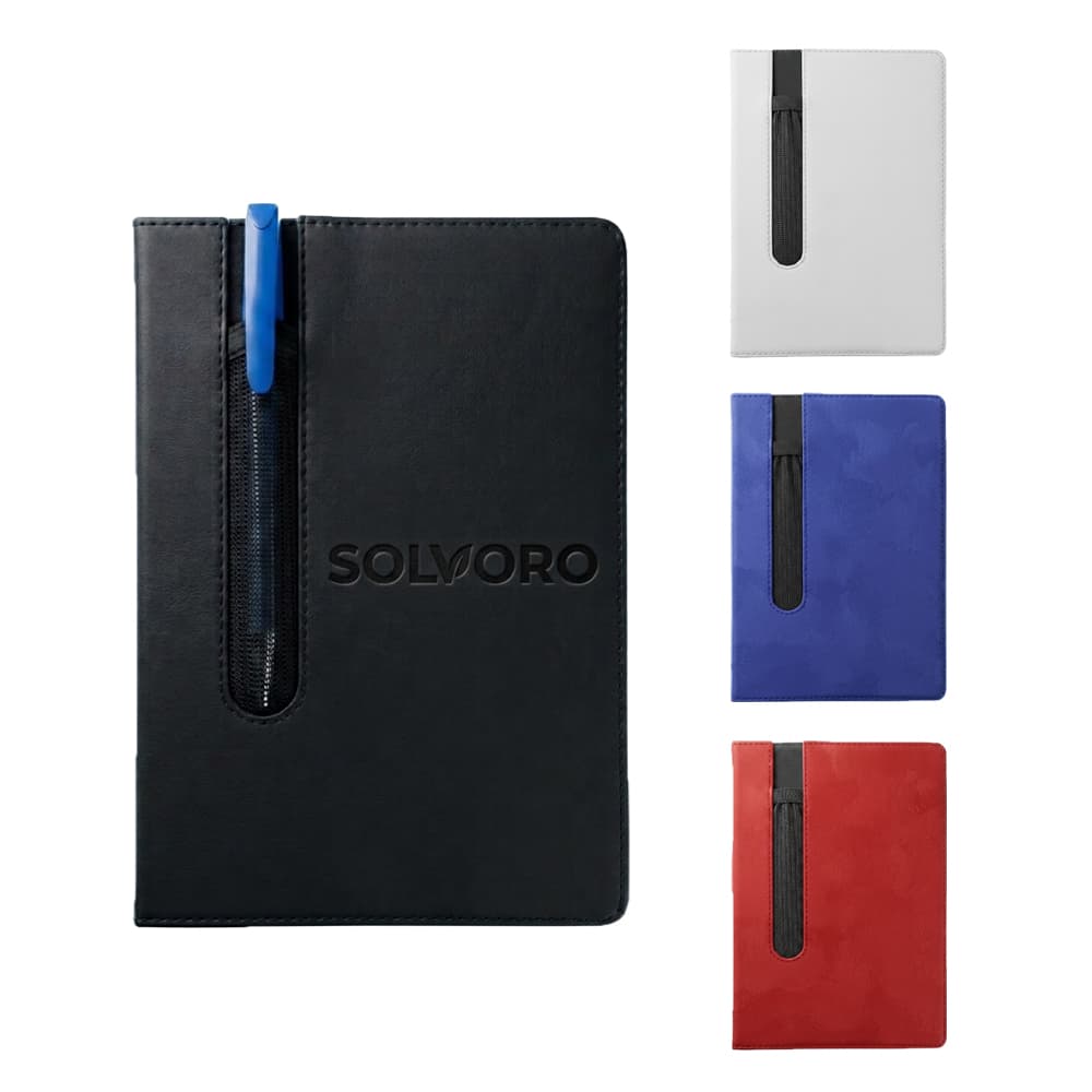 PU Cover Notebook w/ Pen Loop
