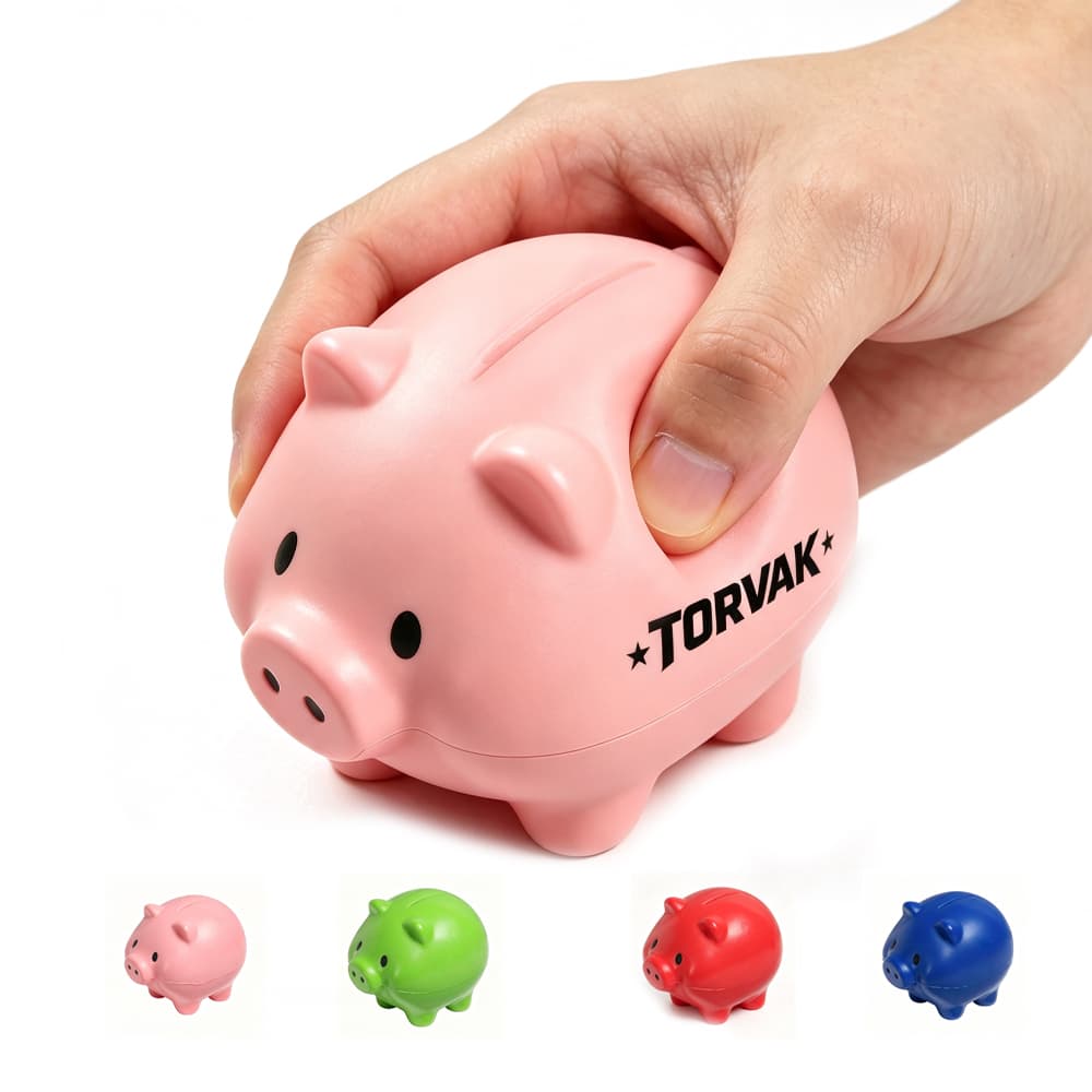 Squeezable Pig Stress Reliever
